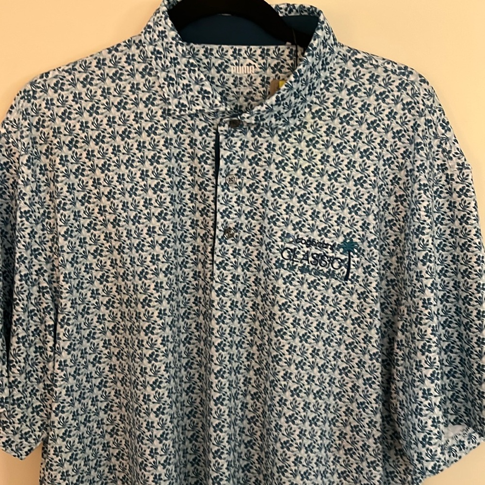 Puma Performance Polo NWT - Cognizant Classic tournament logo size XL